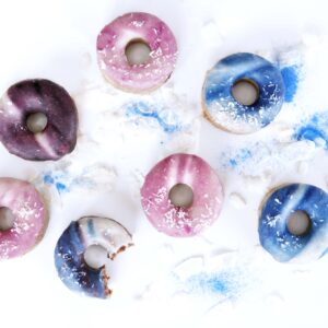 Bild Donats, vegan und bunt