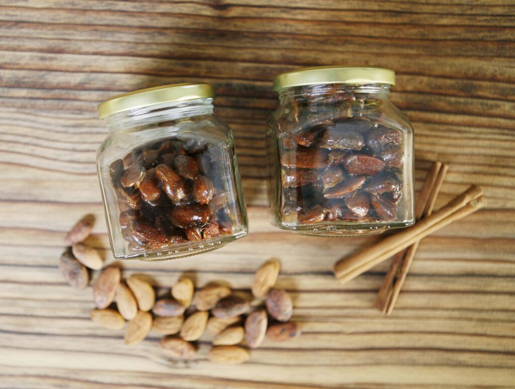 Bild gebrannte Mandeln