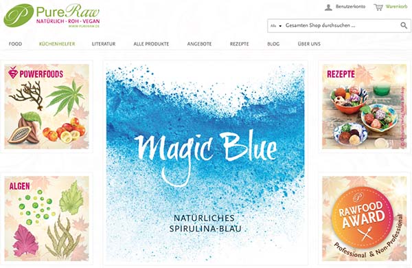 Banner Shop Pure Raw