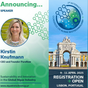 1. Internationaler Algenkongress, Banner mit Kirstin