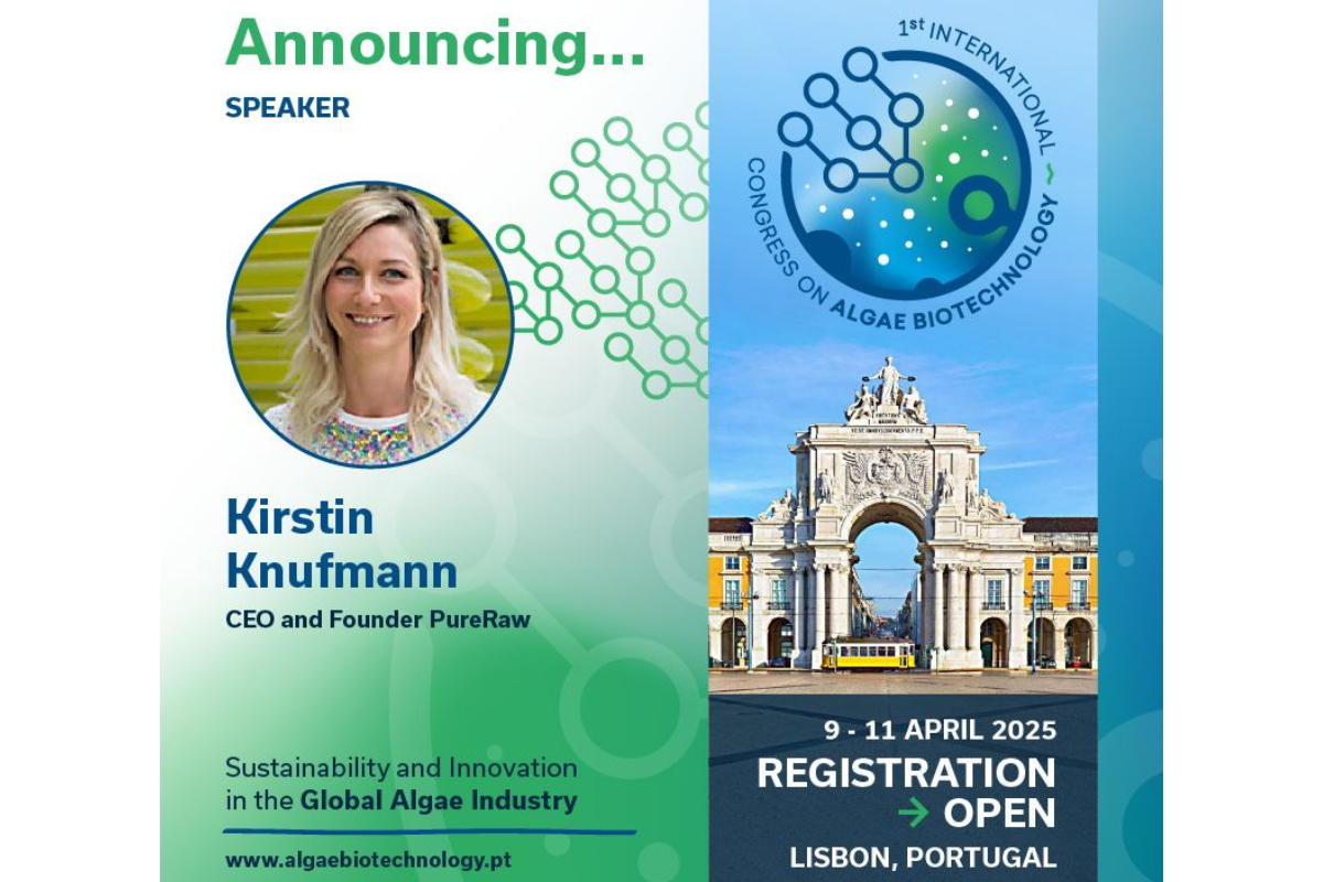 1. Internationaler Algenkongress, Banner mit Kirstin