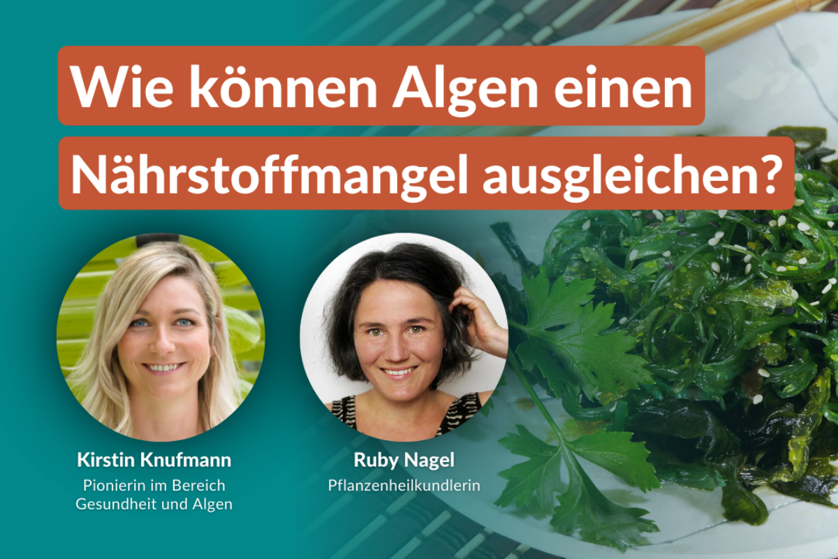 Kirstin Knufmann und Ruby Nagel auf Banner zum Online-Leber-Kongress