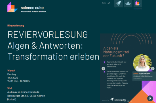 Kirstin Knufmann als Gastrednerin auf der 5. Reviervorlesung in Köthen