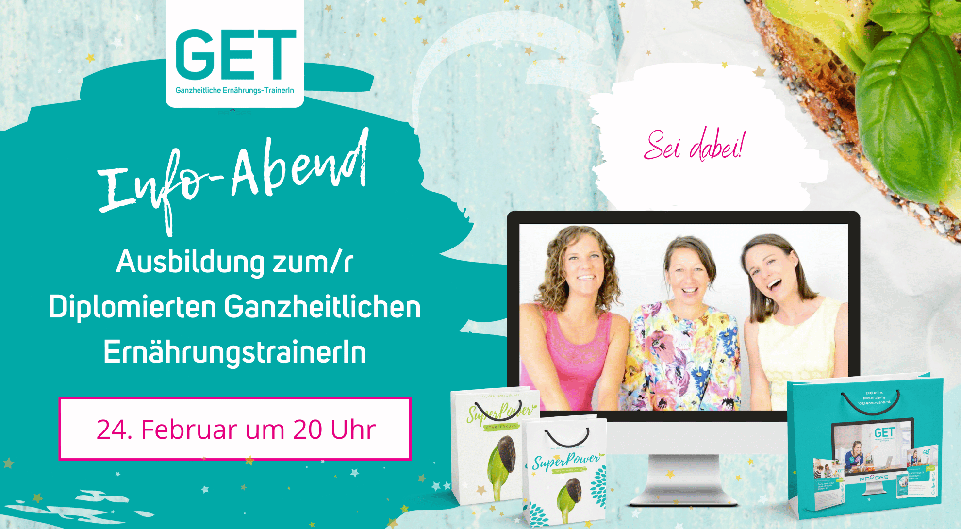 Infoabend: Werde Ganzheitlicher ErnährungstrainerIn